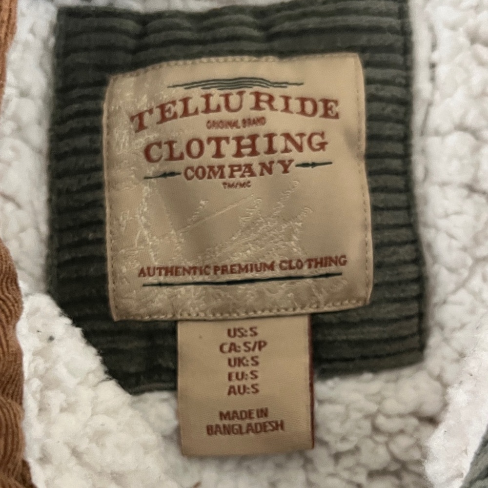 Women’s Corduroy Work Jacket - Olive Green - Picture 2 of 6